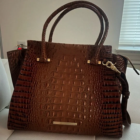 Brahmin Melbourne Collection Priscilla satchel in excellent condition - Picture 4 of 12